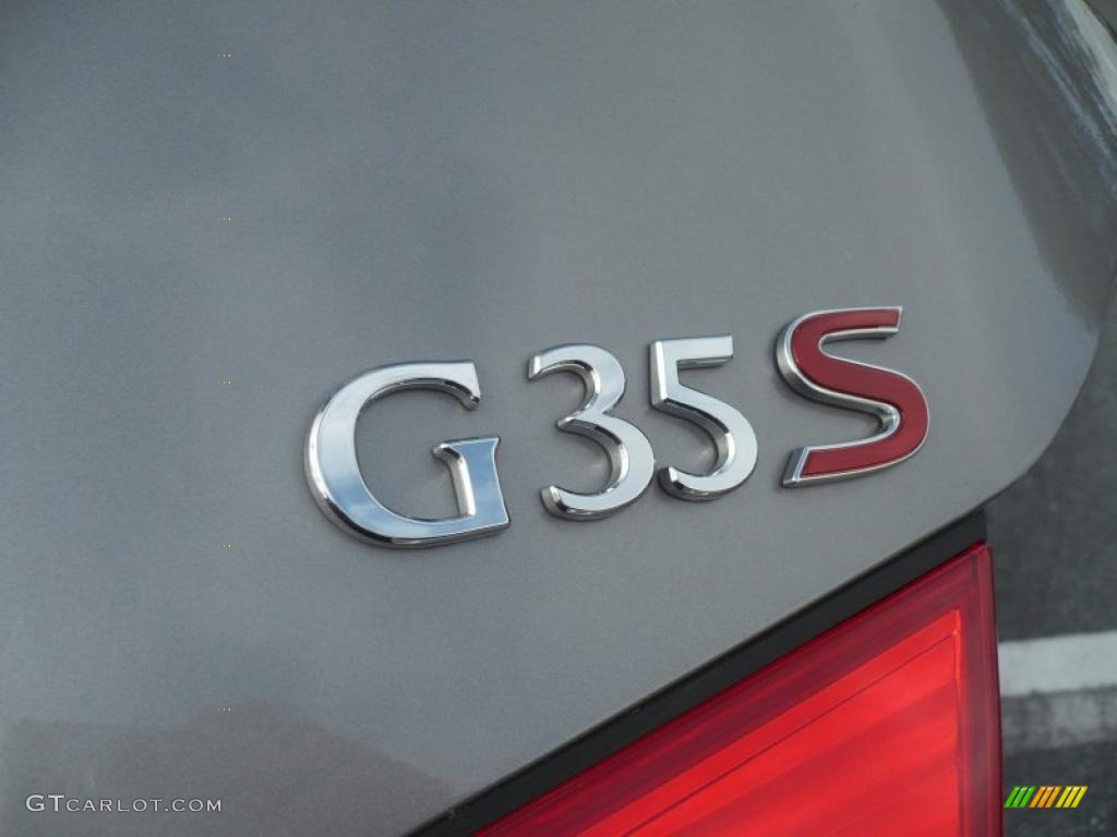 2007 Infiniti G 35 S Sport Sedan Marks and Logos Photo #47186994