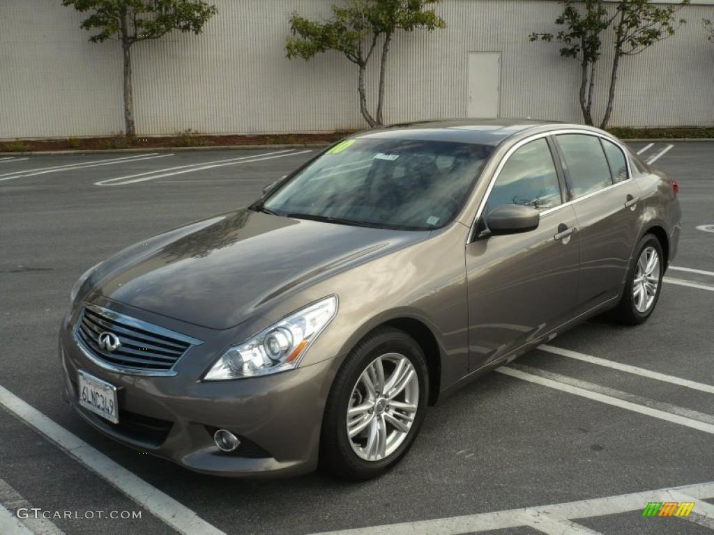 Smokey Quartz 2010 Infiniti G 37 Journey Sedan Exterior Photo #47187087