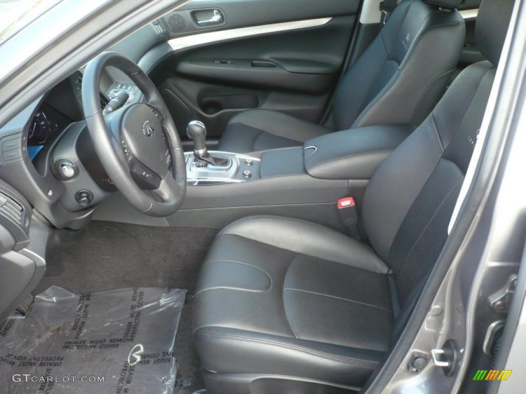 Graphite Interior 2010 Infiniti G 37 Journey Sedan Photo #47187147