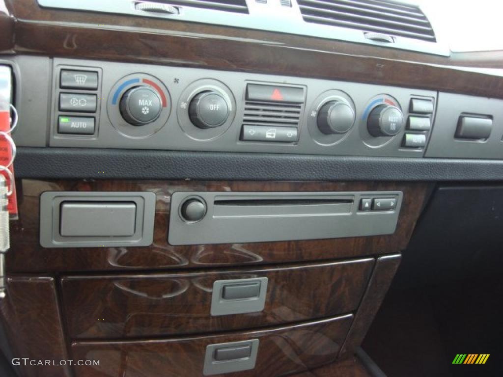 2004 7 Series 745Li Sedan - Titanium Silver Metallic / Black/Black photo #20