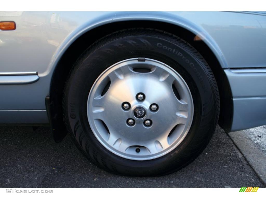 1996 XJ XJ6 - Ice Blue Metallic / Oatmeal photo #11
