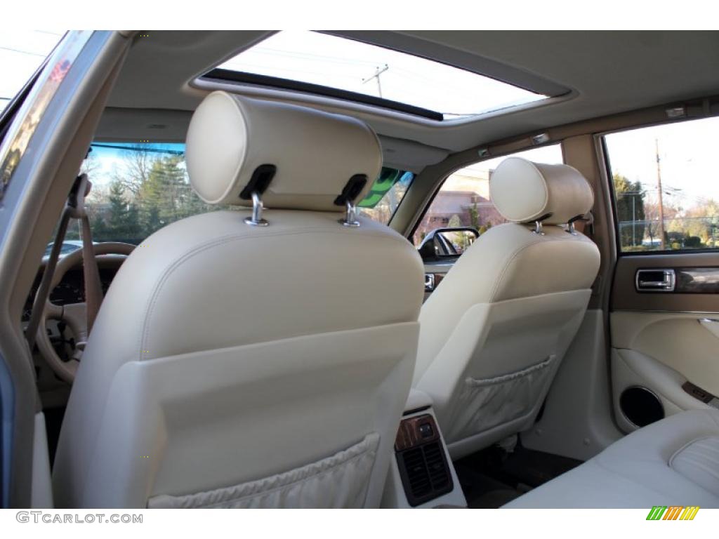 1996 XJ XJ6 - Ice Blue Metallic / Oatmeal photo #21