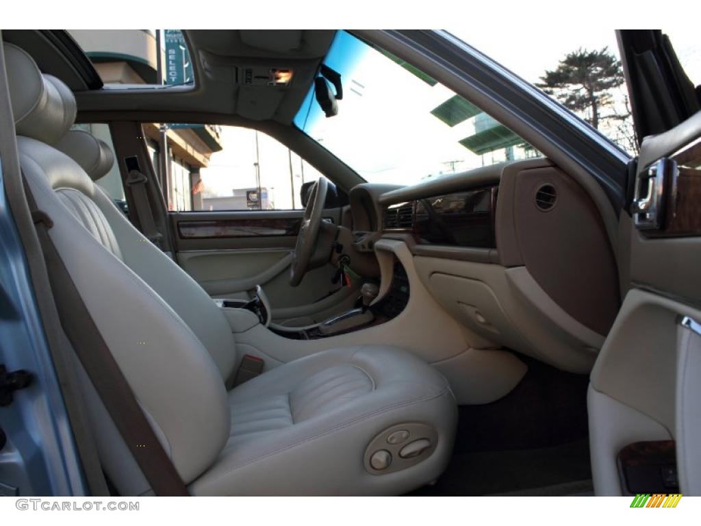 1996 XJ XJ6 - Ice Blue Metallic / Oatmeal photo #28