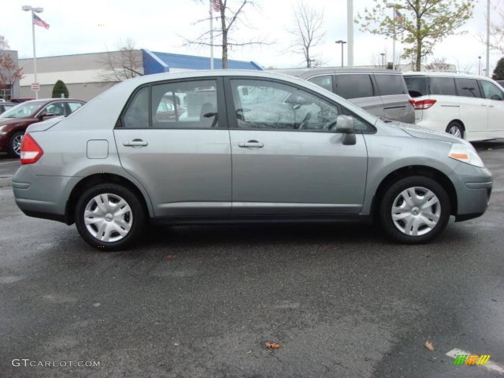 Magnetic Gray Metallic 2010 Nissan Versa 1.8 S Sedan Exterior Photo #47188203