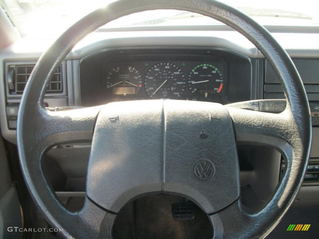 1993 Volkswagen Eurovan MV Grey Steering Wheel Photo #47188218