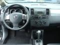 2010 Nissan Versa Charcoal Interior Dashboard Photo