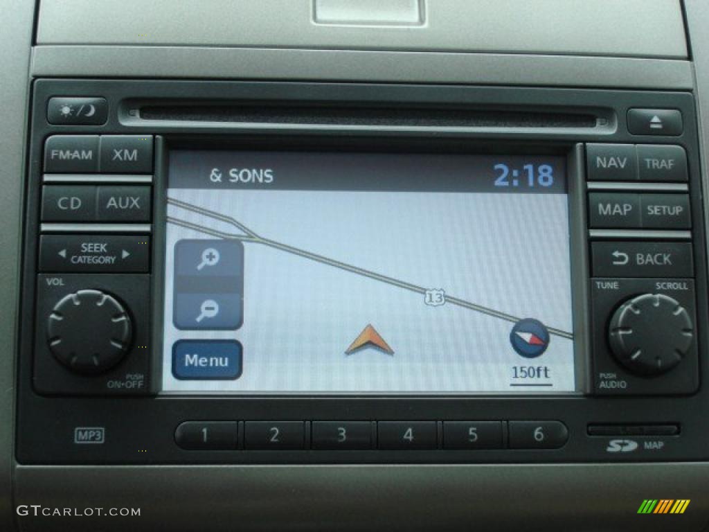 2010 Sentra 2.0 SL - Espresso Black Metallic / Beige photo #19