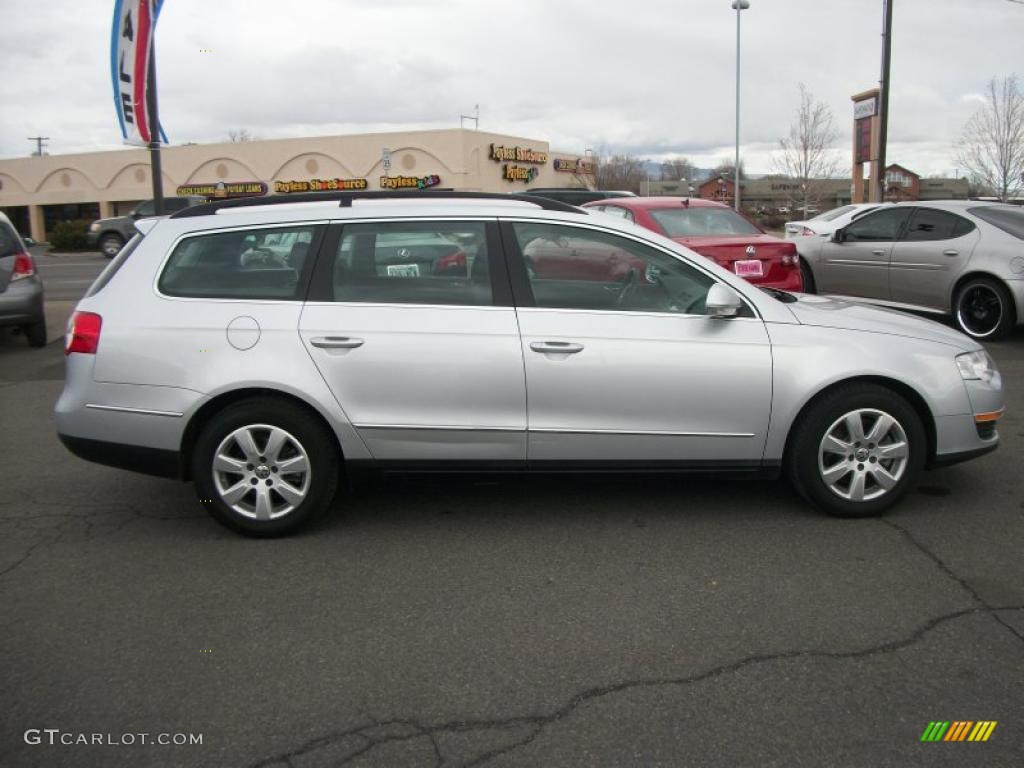 Reflex Silver 2008 Volkswagen Passat Turbo Wagon Exterior Photo #47188458