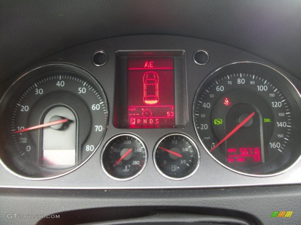 2008 Volkswagen Passat Turbo Wagon Gauges Photos