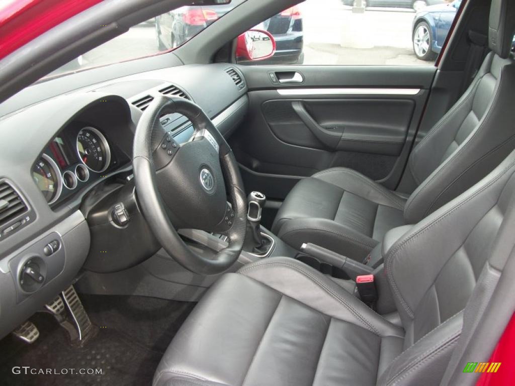 Anthracite Interior 2008 Volkswagen GLI Sedan Photo #47188611
