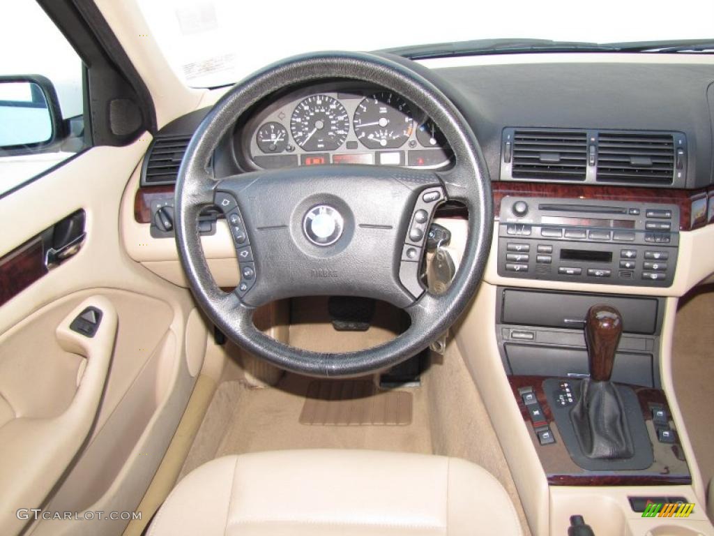2005 3 Series 325i Sedan - Alpine White / Sand photo #15