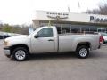 Silver Birch Metallic - Sierra 1500 Work Truck Regular Cab Photo No. 2