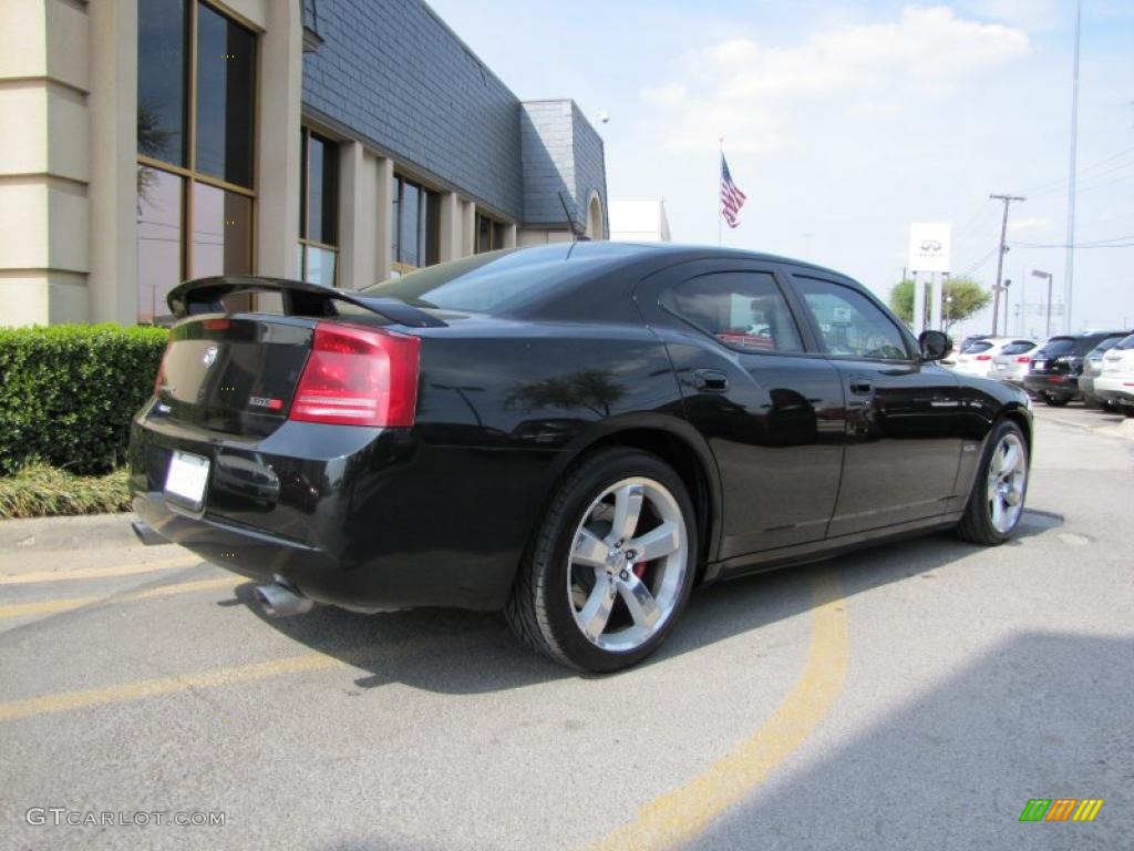 Brilliant Black Crystal Pearl 2008 Dodge Charger SRT-8 Exterior Photo #47190761