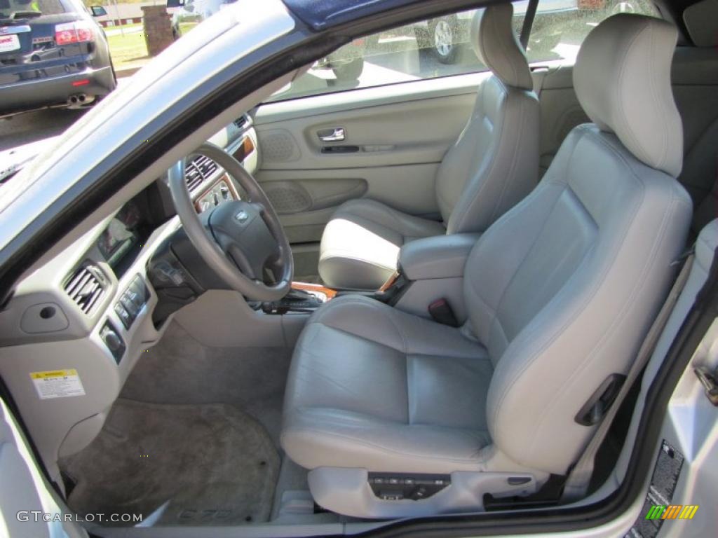 Silver Interior 2004 Volvo C70 Low Pressure Turbo Photo #47191751