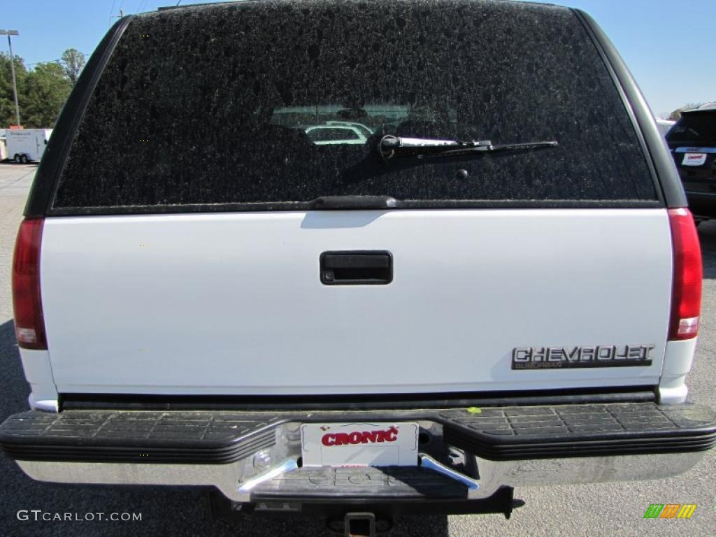 1997 Suburban C1500 LT - Summit White / Neutral photo #6
