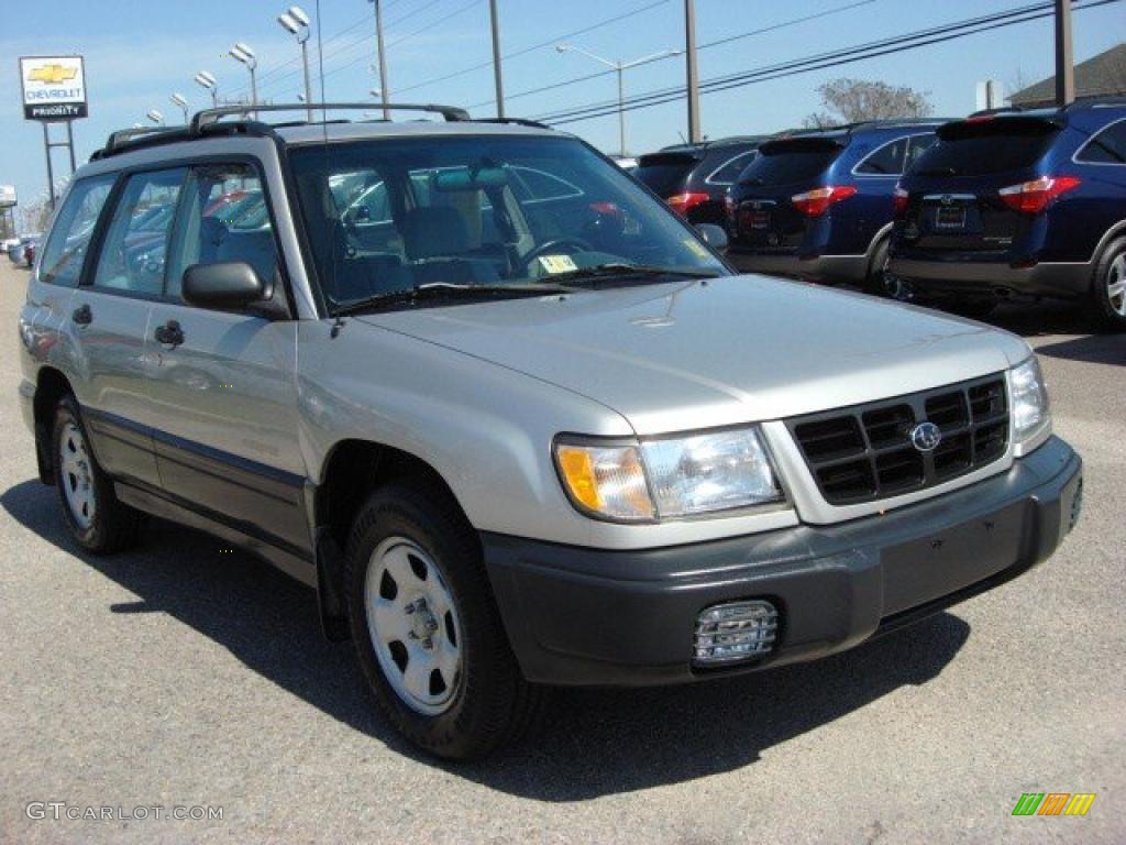 2000 Forester 2.5 L - Silverthorn Metallic / Gray photo #8