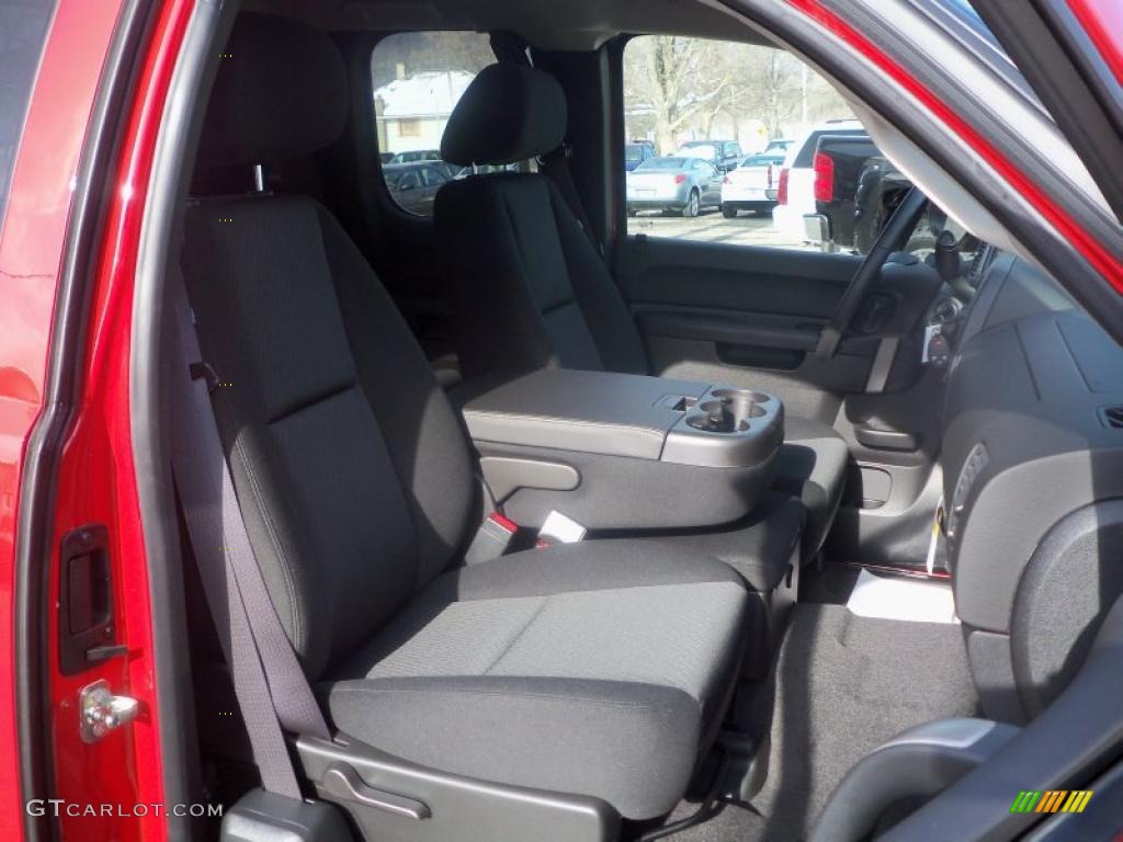 2011 Silverado 1500 LT Extended Cab 4x4 - Victory Red / Ebony photo #20