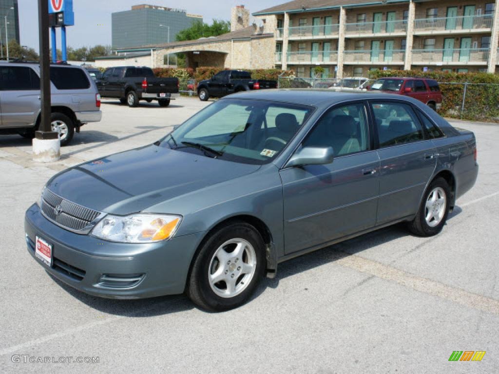 2002 Avalon XL - Silver Spruce Metallic / Stone photo #1