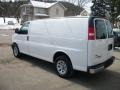 Summit White 2011 Chevrolet Express 1500 AWD Cargo Van Exterior