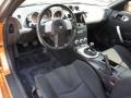 Carbon Black 2006 Nissan 350Z Coupe Interior Color