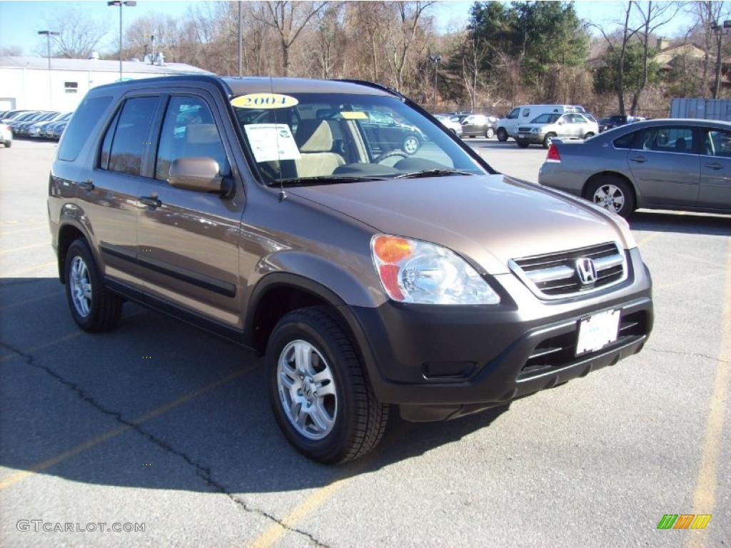 2004 CR-V EX 4WD - Mojave Mist Metallic / Saddle photo #1