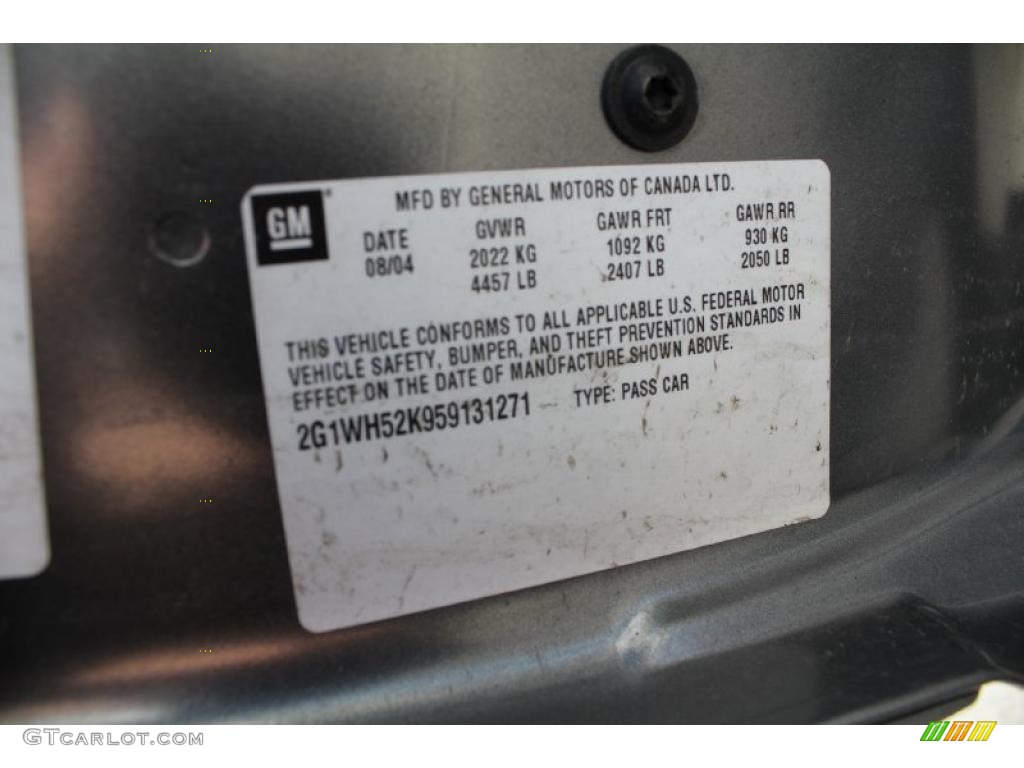 2005 Impala LS - Medium Gray Metallic / Neutral Beige photo #18