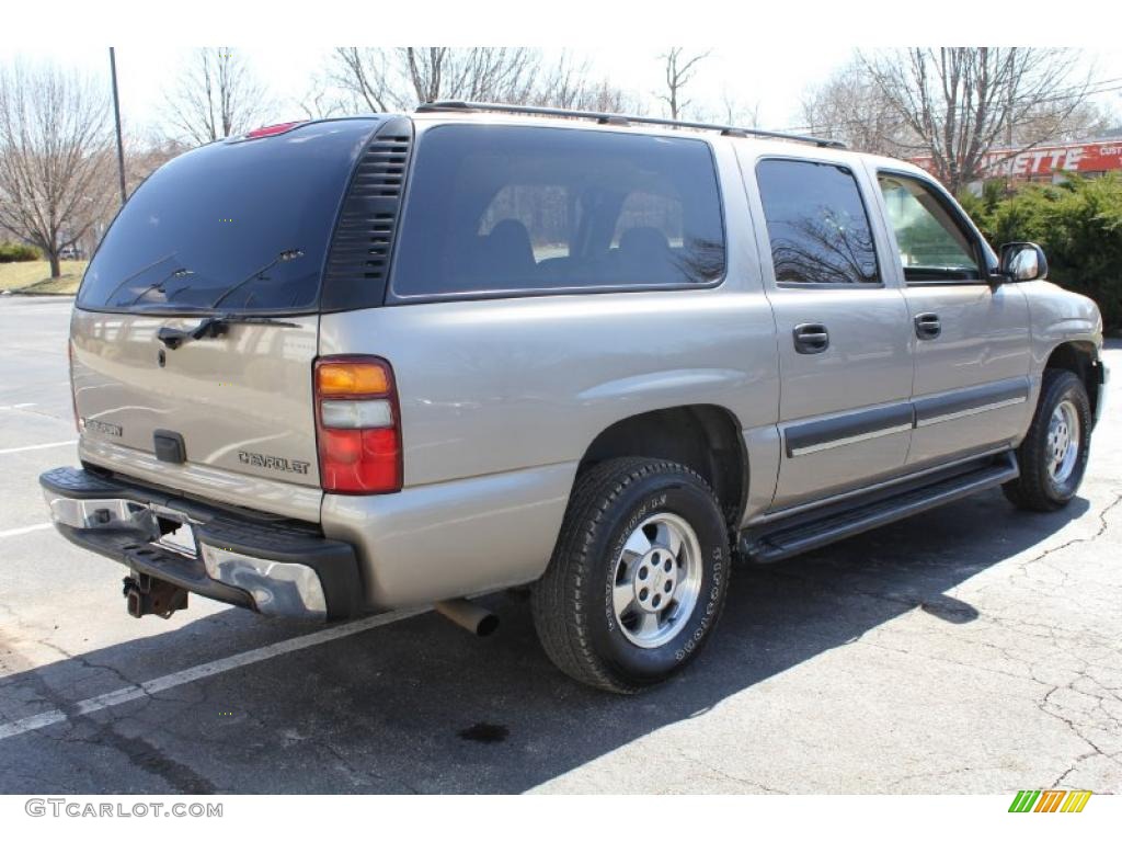 2003 Suburban 1500 LS 4x4 - Light Pewter Metallic / Gray/Dark Charcoal photo #6