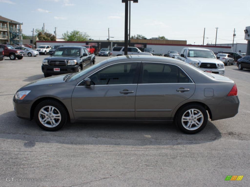 2007 Accord EX Sedan - Carbon Bronze Pearl / Ivory photo #2