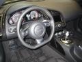 Black Fine Nappa Leather Steering Wheel Photo for 2011 Audi R8 #47195399