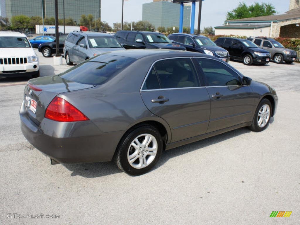 2007 Accord EX Sedan - Carbon Bronze Pearl / Ivory photo #4