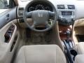 Ivory 2007 Honda Accord EX Sedan Dashboard