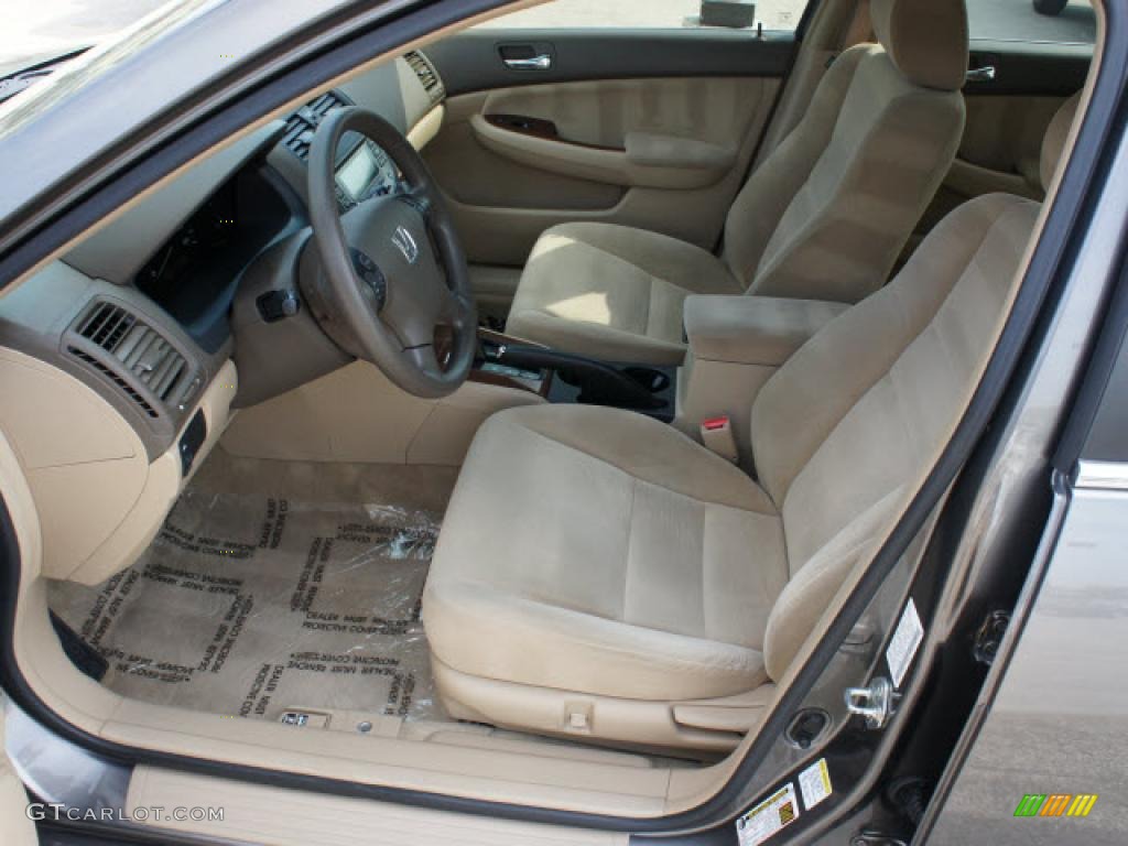 2007 Accord EX Sedan - Carbon Bronze Pearl / Ivory photo #10