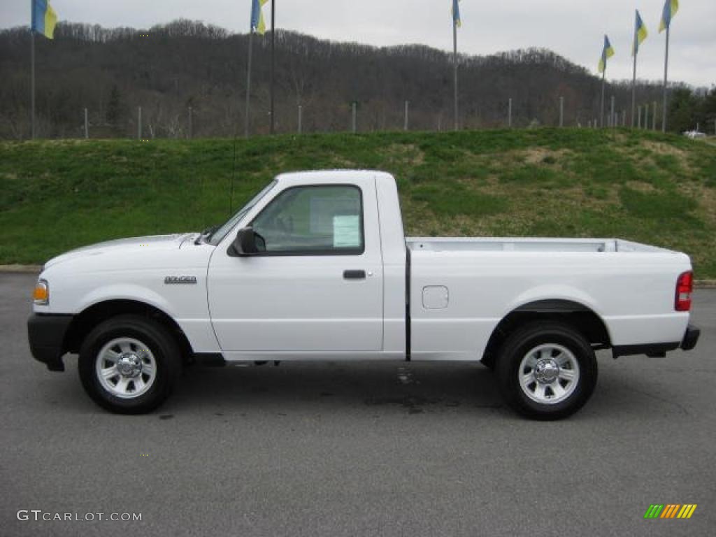 Oxford White 2011 Ford Ranger XL Regular Cab Exterior Photo #47195639