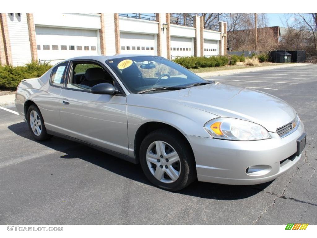 Silverstone Metallic 2006 Chevrolet Monte Carlo LS Exterior Photo #47195759
