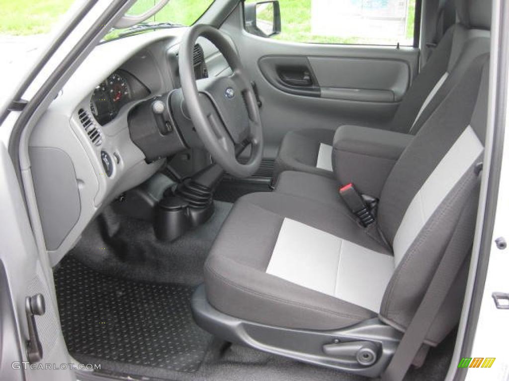 Medium Dark Flint Interior 2011 Ford Ranger XL Regular Cab Photo #47195834