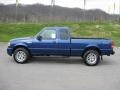 Vista Blue Metallic - Ranger XLT SuperCab 4x4 Photo No. 1