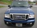 2011 Vista Blue Metallic Ford Ranger XLT SuperCab 4x4  photo #3