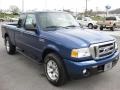 Vista Blue Metallic - Ranger XLT SuperCab 4x4 Photo No. 4