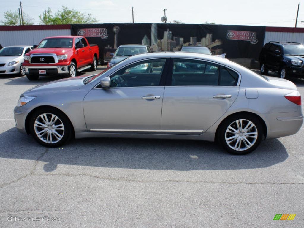Titanium Gray Metallic 2009 Hyundai Genesis 4.6 Sedan Exterior Photo #47196539