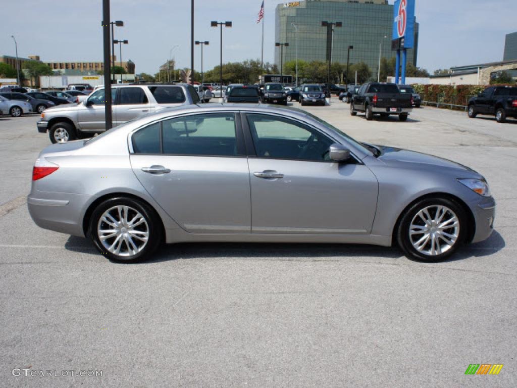 Titanium Gray Metallic 2009 Hyundai Genesis 4.6 Sedan Exterior Photo #47196584