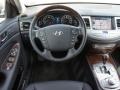 Black 2009 Hyundai Genesis 4.6 Sedan Dashboard