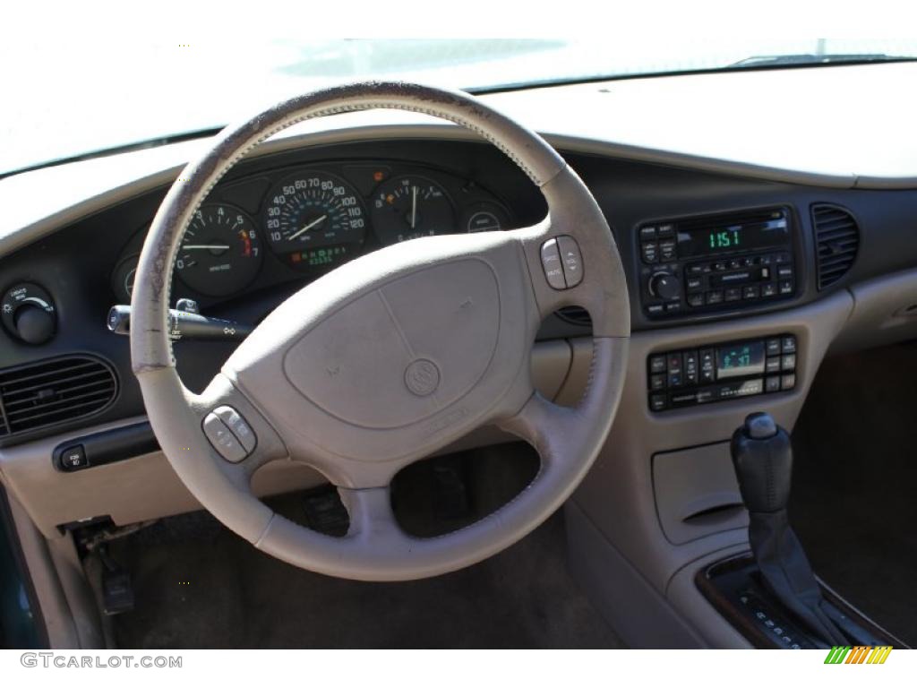 1999 Buick Regal LS Taupe Steering Wheel Photo #47196819