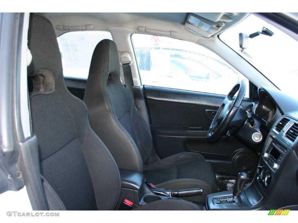 Black Interior 2005 Subaru Impreza 2.5 RS Sedan Photo #47197100