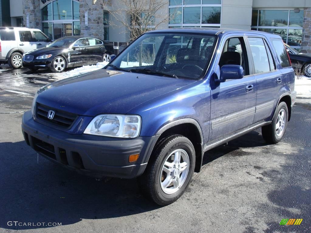 1999 CR-V EX 4WD - Supermarine Blue Pearl / Charcoal photo #1