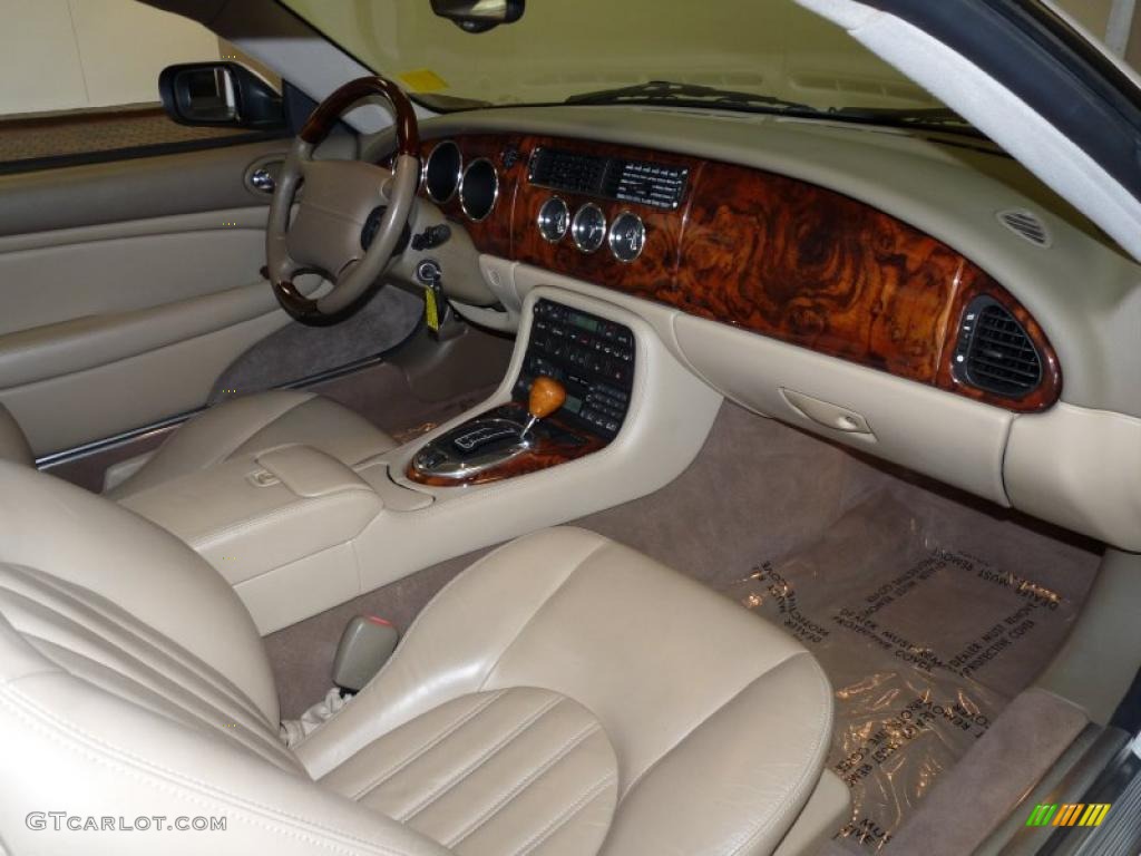 2006 Jaguar XK XK8 Convertible Cashmere Dashboard Photo #47198414