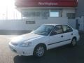 2000 Taffeta White Honda Civic DX Sedan  photo #1