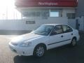 2000 Taffeta White Honda Civic DX Sedan  photo #1