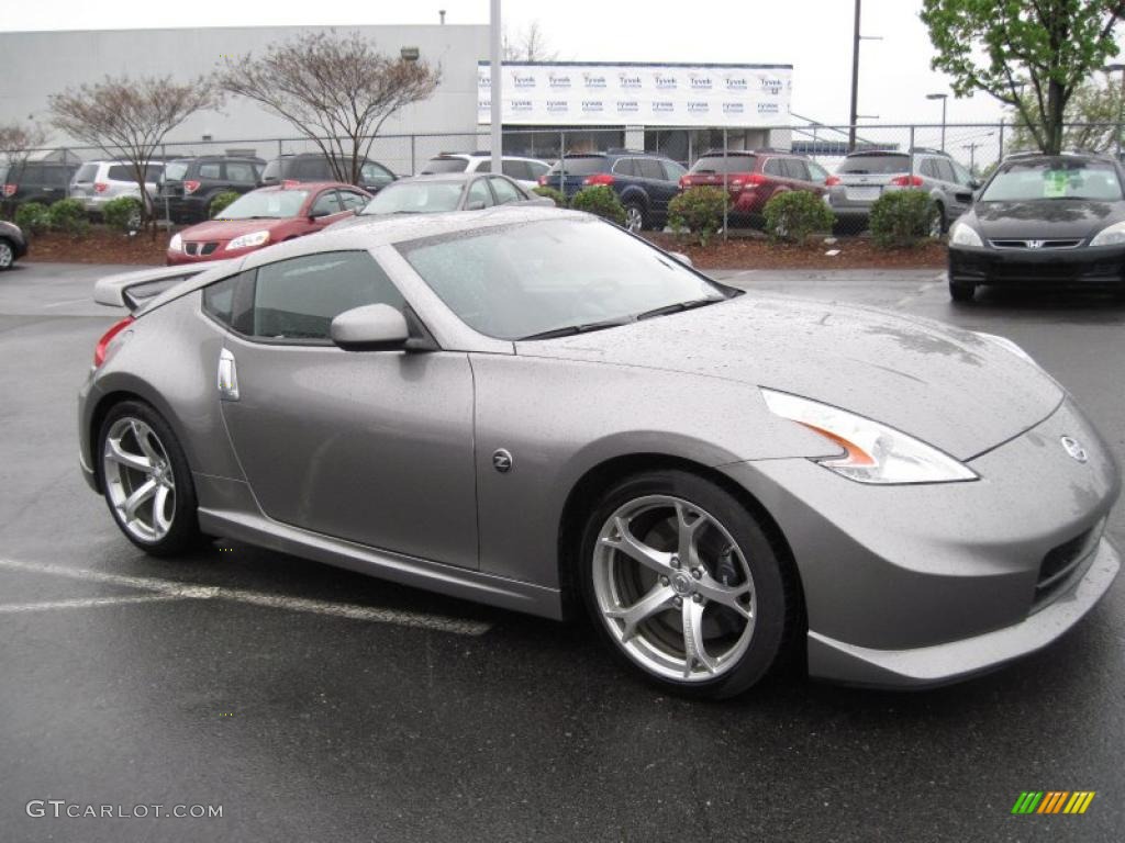2009 370Z NISMO Coupe - Platinum Graphite / NISMO Black/Red photo #9