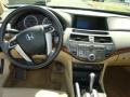 Ivory 2010 Honda Accord EX-L Sedan Dashboard