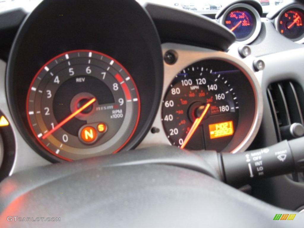 2009 370Z NISMO Coupe - Platinum Graphite / NISMO Black/Red photo #13